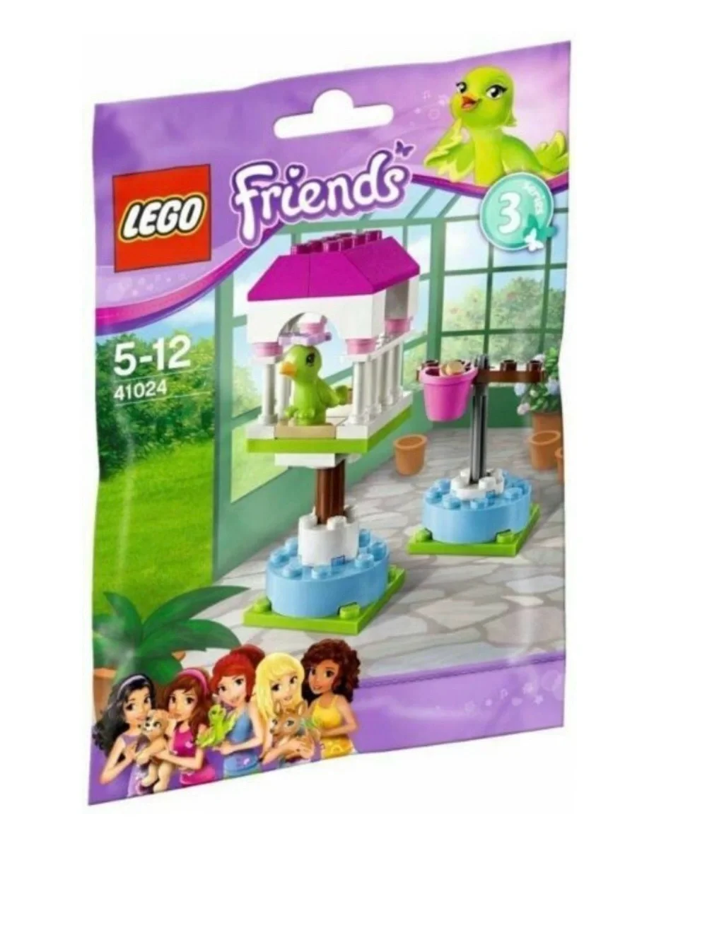 LEGO Friends Lot 41024 Parrot & 41045 Orangutan Banana Tree Sets